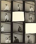 [49 Manuscript and Typescript Drafts and Notes, Carbons, Contact Sheets, Negative Envelopes, and Project Ephemera, Including Correspondence from Photo Lab and Fortune Staff, Relating to "Labor Anonymous", Published in Fortune Magazine November 1946], Walker Evans (American, St. Louis, Missouri 1903–1975 New Haven, Connecticut), Pencil/ink on paper; gelatin silver print
