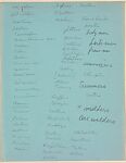 [49 Manuscript and Typescript Drafts and Notes, Carbons, Contact Sheets, Negative Envelopes, and Project Ephemera, Including Correspondence from Photo Lab and Fortune Staff, Relating to "Labor Anonymous", Published in Fortune Magazine November 1946], Walker Evans (American, St. Louis, Missouri 1903–1975 New Haven, Connecticut), Pencil/ink on paper; gelatin silver print