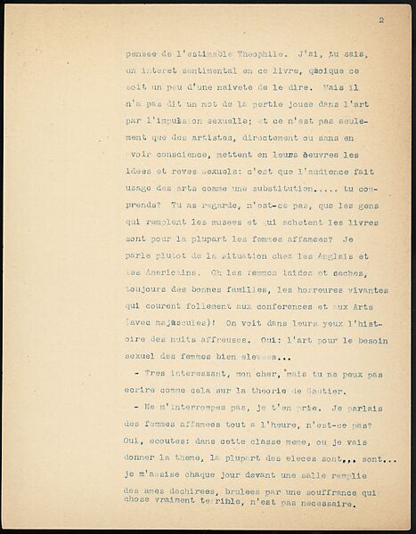 [16 Manuscripts, Typescripts, and Carbon Copies of Personal Essays Submitted as Homework Assignments in French for "Cours de Civilisation Française" at Collège de France, Paris], Walker Evans (American, St. Louis, Missouri 1903–1975 New Haven, Connecticut), Pencil/ink on paper