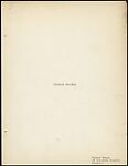 [64 Manuscripts, Typescripts, and Carbons of Short Stories, Book Reviews, Poems, and Essays in English and French], Walker Evans (American, St. Louis, Missouri 1903–1975 New Haven, Connecticut), Pencil/ink on paper