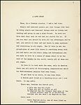 [64 Manuscripts, Typescripts, and Carbons of Short Stories, Book Reviews, Poems, and Essays in English and French], Walker Evans (American, St. Louis, Missouri 1903–1975 New Haven, Connecticut), Pencil/ink on paper