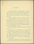 [64 Manuscripts, Typescripts, and Carbons of Short Stories, Book Reviews, Poems, and Essays in English and French], Walker Evans (American, St. Louis, Missouri 1903–1975 New Haven, Connecticut), Pencil/ink on paper