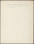 [64 Manuscripts, Typescripts, and Carbons of Short Stories, Book Reviews, Poems, and Essays in English and French], Walker Evans (American, St. Louis, Missouri 1903–1975 New Haven, Connecticut), Pencil/ink on paper