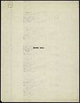 [64 Manuscripts, Typescripts, and Carbons of Short Stories, Book Reviews, Poems, and Essays in English and French], Walker Evans (American, St. Louis, Missouri 1903–1975 New Haven, Connecticut), Pencil/ink on paper