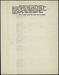 [64 Manuscripts, Typescripts, and Carbons of Short Stories, Book Reviews, Poems, and Essays in English and French], Walker Evans (American, St. Louis, Missouri 1903–1975 New Haven, Connecticut), Pencil/ink on paper