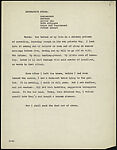 [64 Manuscripts, Typescripts, and Carbons of Short Stories, Book Reviews, Poems, and Essays in English and French], Walker Evans (American, St. Louis, Missouri 1903–1975 New Haven, Connecticut), Pencil/ink on paper