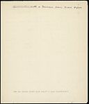 [64 Manuscripts, Typescripts, and Carbons of Short Stories, Book Reviews, Poems, and Essays in English and French], Walker Evans (American, St. Louis, Missouri 1903–1975 New Haven, Connecticut), Pencil/ink on paper