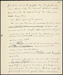 [64 Manuscripts, Typescripts, and Carbons of Short Stories, Book Reviews, Poems, and Essays in English and French], Walker Evans (American, St. Louis, Missouri 1903–1975 New Haven, Connecticut), Pencil/ink on paper
