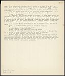 [64 Manuscripts, Typescripts, and Carbons of Short Stories, Book Reviews, Poems, and Essays in English and French], Walker Evans (American, St. Louis, Missouri 1903–1975 New Haven, Connecticut), Pencil/ink on paper