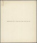[64 Manuscripts, Typescripts, and Carbons of Short Stories, Book Reviews, Poems, and Essays in English and French], Walker Evans (American, St. Louis, Missouri 1903–1975 New Haven, Connecticut), Pencil/ink on paper