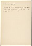 [64 Manuscripts, Typescripts, and Carbons of Short Stories, Book Reviews, Poems, and Essays in English and French], Walker Evans (American, St. Louis, Missouri 1903–1975 New Haven, Connecticut), Pencil/ink on paper