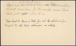 [71 Manuscript and Typescript Drafts and Notes, Carbons, and Page Proofs (in 41 Folders) Relating to "James Agee in 1936", Published as Introduction to 2nd Edition of Let Us Now Praise Famous Men], Walker Evans (American, St. Louis, Missouri 1903–1975 New Haven, Connecticut)