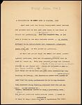 [71 Manuscript and Typescript Drafts and Notes, Carbons, and Page Proofs (in 41 Folders) Relating to "James Agee in 1936", Published as Introduction to 2nd Edition of Let Us Now Praise Famous Men], Walker Evans (American, St. Louis, Missouri 1903–1975 New Haven, Connecticut)