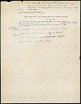 [71 Manuscript and Typescript Drafts and Notes, Carbons, and Page Proofs (in 41 Folders) Relating to "James Agee in 1936", Published as Introduction to 2nd Edition of Let Us Now Praise Famous Men], Walker Evans (American, St. Louis, Missouri 1903–1975 New Haven, Connecticut)