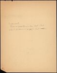 [71 Manuscript and Typescript Drafts and Notes, Carbons, and Page Proofs (in 41 Folders) Relating to "James Agee in 1936", Published as Introduction to 2nd Edition of Let Us Now Praise Famous Men], Walker Evans (American, St. Louis, Missouri 1903–1975 New Haven, Connecticut)
