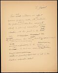 [71 Manuscript and Typescript Drafts and Notes, Carbons, and Page Proofs (in 41 Folders) Relating to "James Agee in 1936", Published as Introduction to 2nd Edition of Let Us Now Praise Famous Men], Walker Evans (American, St. Louis, Missouri 1903–1975 New Haven, Connecticut)
