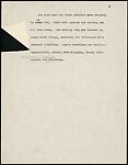 [71 Manuscript and Typescript Drafts and Notes, Carbons, and Page Proofs (in 41 Folders) Relating to "James Agee in 1936", Published as Introduction to 2nd Edition of Let Us Now Praise Famous Men], Walker Evans (American, St. Louis, Missouri 1903–1975 New Haven, Connecticut)