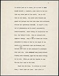 [71 Manuscript and Typescript Drafts and Notes, Carbons, and Page Proofs (in 41 Folders) Relating to "James Agee in 1936", Published as Introduction to 2nd Edition of Let Us Now Praise Famous Men], Walker Evans (American, St. Louis, Missouri 1903–1975 New Haven, Connecticut)