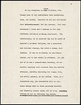 [71 Manuscript and Typescript Drafts and Notes, Carbons, and Page Proofs (in 41 Folders) Relating to "James Agee in 1936", Published as Introduction to 2nd Edition of Let Us Now Praise Famous Men], Walker Evans (American, St. Louis, Missouri 1903–1975 New Haven, Connecticut)