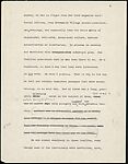 [71 Manuscript and Typescript Drafts and Notes, Carbons, and Page Proofs (in 41 Folders) Relating to "James Agee in 1936", Published as Introduction to 2nd Edition of Let Us Now Praise Famous Men], Walker Evans (American, St. Louis, Missouri 1903–1975 New Haven, Connecticut)