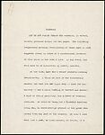 [71 Manuscript and Typescript Drafts and Notes, Carbons, and Page Proofs (in 41 Folders) Relating to "James Agee in 1936", Published as Introduction to 2nd Edition of Let Us Now Praise Famous Men], Walker Evans (American, St. Louis, Missouri 1903–1975 New Haven, Connecticut)