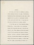 [71 Manuscript and Typescript Drafts and Notes, Carbons, and Page Proofs (in 41 Folders) Relating to "James Agee in 1936", Published as Introduction to 2nd Edition of Let Us Now Praise Famous Men], Walker Evans (American, St. Louis, Missouri 1903–1975 New Haven, Connecticut)