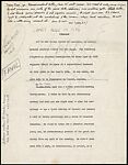 [71 Manuscript and Typescript Drafts and Notes, Carbons, and Page Proofs (in 41 Folders) Relating to "James Agee in 1936", Published as Introduction to 2nd Edition of Let Us Now Praise Famous Men], Walker Evans (American, St. Louis, Missouri 1903–1975 New Haven, Connecticut)