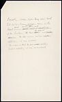 [71 Manuscript and Typescript Drafts and Notes, Carbons, and Page Proofs (in 41 Folders) Relating to "James Agee in 1936", Published as Introduction to 2nd Edition of Let Us Now Praise Famous Men], Walker Evans (American, St. Louis, Missouri 1903–1975 New Haven, Connecticut)