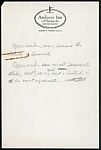 [71 Manuscript and Typescript Drafts and Notes, Carbons, and Page Proofs (in 41 Folders) Relating to "James Agee in 1936", Published as Introduction to 2nd Edition of Let Us Now Praise Famous Men], Walker Evans (American, St. Louis, Missouri 1903–1975 New Haven, Connecticut)