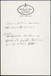 [71 Manuscript and Typescript Drafts and Notes, Carbons, and Page Proofs (in 41 Folders) Relating to "James Agee in 1936", Published as Introduction to 2nd Edition of Let Us Now Praise Famous Men], Walker Evans (American, St. Louis, Missouri 1903–1975 New Haven, Connecticut)