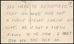 [71 Manuscript and Typescript Drafts and Notes, Carbons, and Page Proofs (in 41 Folders) Relating to "James Agee in 1936", Published as Introduction to 2nd Edition of Let Us Now Praise Famous Men], Walker Evans (American, St. Louis, Missouri 1903–1975 New Haven, Connecticut)
