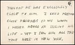 [71 Manuscript and Typescript Drafts and Notes, Carbons, and Page Proofs (in 41 Folders) Relating to "James Agee in 1936", Published as Introduction to 2nd Edition of Let Us Now Praise Famous Men], Walker Evans (American, St. Louis, Missouri 1903–1975 New Haven, Connecticut)