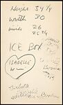 [71 Manuscript and Typescript Drafts and Notes, Carbons, and Page Proofs (in 41 Folders) Relating to "James Agee in 1936", Published as Introduction to 2nd Edition of Let Us Now Praise Famous Men], Walker Evans (American, St. Louis, Missouri 1903–1975 New Haven, Connecticut)