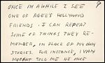 [71 Manuscript and Typescript Drafts and Notes, Carbons, and Page Proofs (in 41 Folders) Relating to "James Agee in 1936", Published as Introduction to 2nd Edition of Let Us Now Praise Famous Men], Walker Evans (American, St. Louis, Missouri 1903–1975 New Haven, Connecticut)