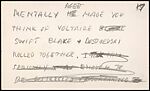 [71 Manuscript and Typescript Drafts and Notes, Carbons, and Page Proofs (in 41 Folders) Relating to "James Agee in 1936", Published as Introduction to 2nd Edition of Let Us Now Praise Famous Men], Walker Evans (American, St. Louis, Missouri 1903–1975 New Haven, Connecticut)