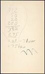 [71 Manuscript and Typescript Drafts and Notes, Carbons, and Page Proofs (in 41 Folders) Relating to "James Agee in 1936", Published as Introduction to 2nd Edition of Let Us Now Praise Famous Men], Walker Evans (American, St. Louis, Missouri 1903–1975 New Haven, Connecticut)