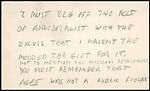[71 Manuscript and Typescript Drafts and Notes, Carbons, and Page Proofs (in 41 Folders) Relating to "James Agee in 1936", Published as Introduction to 2nd Edition of Let Us Now Praise Famous Men], Walker Evans (American, St. Louis, Missouri 1903–1975 New Haven, Connecticut)
