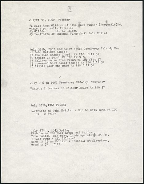 [73 Manuscripts, Typescripts, Carbons From the 1960s-70s: Van Vechten Portrait Session, Lyric Documentary Project, Yale Lecture Notes, Sale of Agee Manuscripts, MFA and Yale Exhibitions, Caroline Freud, and Personal Writing], Walker Evans (American, St. Louis, Missouri 1903–1975 New Haven, Connecticut), Pencil/ink on paper
