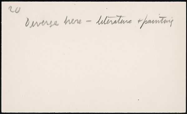 [73 Manuscripts, Typescripts, Carbons From the 1960s-70s: Van Vechten Portrait Session, Lyric Documentary Project, Yale Lecture Notes, Sale of Agee Manuscripts, MFA and Yale Exhibitions, Caroline Freud, and Personal Writing], Walker Evans (American, St. Louis, Missouri 1903–1975 New Haven, Connecticut), Pencil/ink on paper