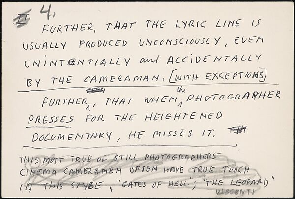 [73 Manuscripts, Typescripts, Carbons From the 1960s-70s: Van Vechten Portrait Session, Lyric Documentary Project, Yale Lecture Notes, Sale of Agee Manuscripts, MFA and Yale Exhibitions, Caroline Freud, and Personal Writing], Walker Evans (American, St. Louis, Missouri 1903–1975 New Haven, Connecticut), Pencil/ink on paper