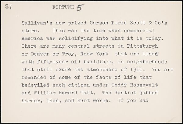 [73 Manuscripts, Typescripts, Carbons From the 1960s-70s: Van Vechten Portrait Session, Lyric Documentary Project, Yale Lecture Notes, Sale of Agee Manuscripts, MFA and Yale Exhibitions, Caroline Freud, and Personal Writing], Walker Evans (American, St. Louis, Missouri 1903–1975 New Haven, Connecticut), Pencil/ink on paper