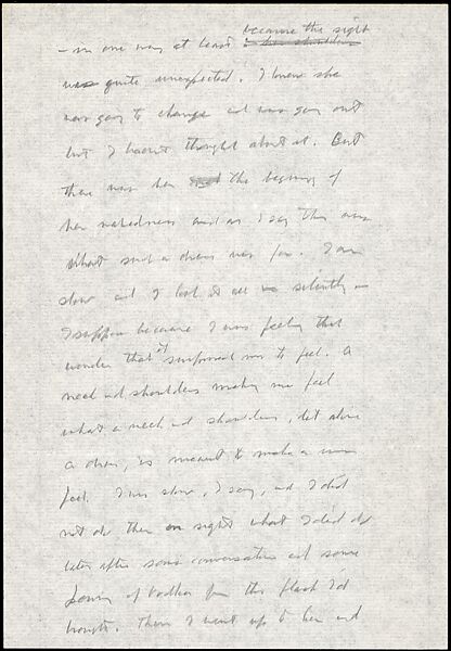 [73 Manuscripts, Typescripts, Carbons From the 1960s-70s: Van Vechten Portrait Session, Lyric Documentary Project, Yale Lecture Notes, Sale of Agee Manuscripts, MFA and Yale Exhibitions, Caroline Freud, and Personal Writing], Walker Evans (American, St. Louis, Missouri 1903–1975 New Haven, Connecticut), Pencil/ink on paper