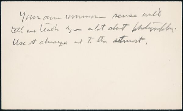 [73 Manuscripts, Typescripts, Carbons From the 1960s-70s: Van Vechten Portrait Session, Lyric Documentary Project, Yale Lecture Notes, Sale of Agee Manuscripts, MFA and Yale Exhibitions, Caroline Freud, and Personal Writing], Walker Evans (American, St. Louis, Missouri 1903–1975 New Haven, Connecticut), Pencil/ink on paper