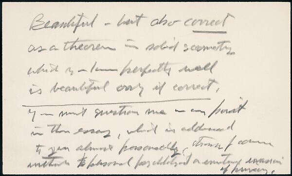 [73 Manuscripts, Typescripts, Carbons From the 1960s-70s: Van Vechten Portrait Session, Lyric Documentary Project, Yale Lecture Notes, Sale of Agee Manuscripts, MFA and Yale Exhibitions, Caroline Freud, and Personal Writing], Walker Evans (American, St. Louis, Missouri 1903–1975 New Haven, Connecticut), Pencil/ink on paper