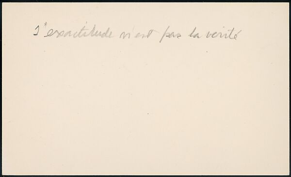 [73 Manuscripts, Typescripts, Carbons From the 1960s-70s: Van Vechten Portrait Session, Lyric Documentary Project, Yale Lecture Notes, Sale of Agee Manuscripts, MFA and Yale Exhibitions, Caroline Freud, and Personal Writing], Walker Evans (American, St. Louis, Missouri 1903–1975 New Haven, Connecticut), Pencil/ink on paper