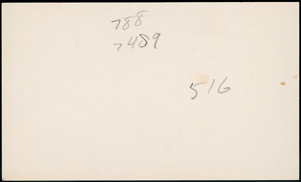 [73 Manuscripts, Typescripts, Carbons From the 1960s-70s: Van Vechten Portrait Session, Lyric Documentary Project, Yale Lecture Notes, Sale of Agee Manuscripts, MFA and Yale Exhibitions, Caroline Freud, and Personal Writing], Walker Evans (American, St. Louis, Missouri 1903–1975 New Haven, Connecticut), Pencil/ink on paper