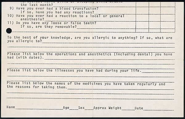 [73 Manuscripts, Typescripts, Carbons From the 1960s-70s: Van Vechten Portrait Session, Lyric Documentary Project, Yale Lecture Notes, Sale of Agee Manuscripts, MFA and Yale Exhibitions, Caroline Freud, and Personal Writing], Walker Evans (American, St. Louis, Missouri 1903–1975 New Haven, Connecticut), Pencil/ink on paper