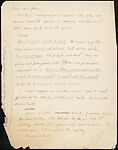 [55 Undated Manuscript Drafts, Notes, and Fragments on Various Subjects, Including Stieglitz, Newsreels, Peggy McCausland, and Miscellany], Walker Evans (American, St. Louis, Missouri 1903–1975 New Haven, Connecticut), Pencil/ink on paper