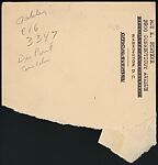 [55 Undated Manuscript Drafts, Notes, and Fragments on Various Subjects, Including Stieglitz, Newsreels, Peggy McCausland, and Miscellany], Walker Evans (American, St. Louis, Missouri 1903–1975 New Haven, Connecticut), Pencil/ink on paper