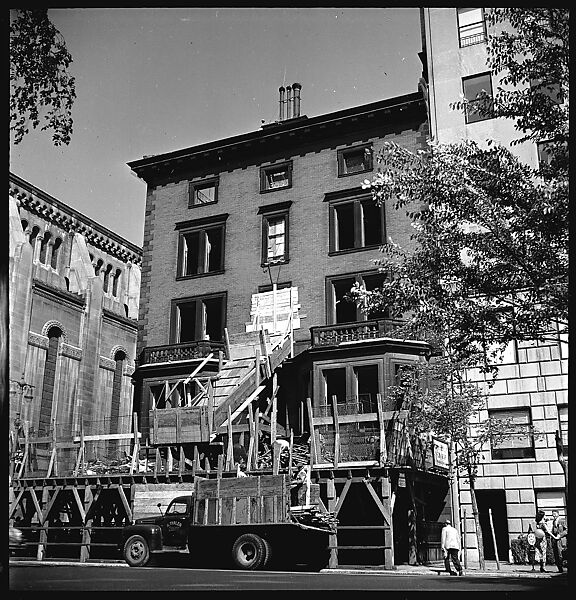 [12 Views of a New York City Building, Commissioned by Fortune Magazine for "The Wreckers", Published May 1951], Walker Evans (American, St. Louis, Missouri 1903–1975 New Haven, Connecticut), Film negative 